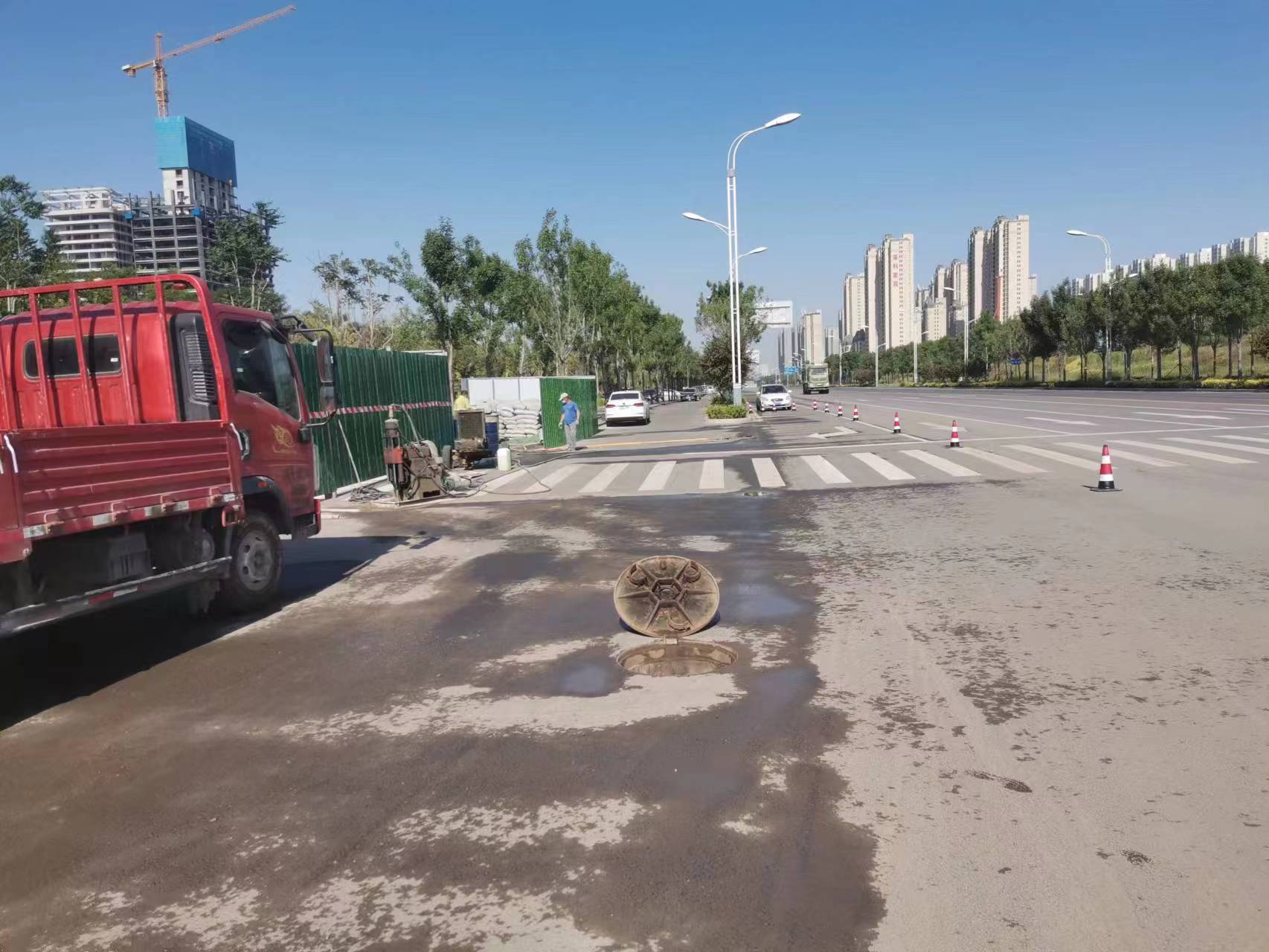 熊口管理区路基沉降注浆